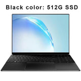 15.6 inch Laptop 8G RAM 1TB/512G/256G/128G SSD ROM Notebook Computer FHD IPS Screen Quad Core Gaming Laptops win10