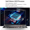 15.6 inch Laptop 8G RAM 1TB/512G/256G/128G SSD ROM Notebook Computer FHD IPS Screen Quad Core Gaming Laptops win10