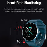 Full Touch Screen Sports Fitness Watch