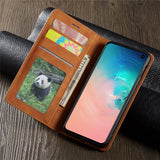 Leather Flip Case For Samsung (Multiple Options Available)