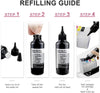 100ml Printer Refillable Ink Cartridges and CISS Systems