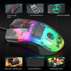 6400 DPI Ergonomic Wired RGB Gaming Mouse with Adjustable 7 Buttons