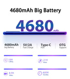 Blackview A80 Plus Mobile Phone 13MP Quad Rear Camera 4GB RAM+64GB ROM Octa Core 6.49 Inch Waterdrop Smartphone 4G Cellphone