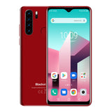 Blackview A80 Plus Mobile Phone 13MP Quad Rear Camera 4GB RAM+64GB ROM Octa Core 6.49 Inch Waterdrop Smartphone 4G Cellphone