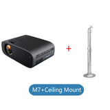 720P Portable Optional Android Wifi Bluetooth LED Projector