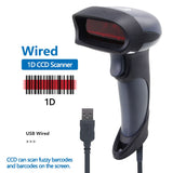 NETUM 1D 2D CCD and Laser Wired Barcode Scanner