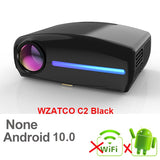 WZATCO C2 1920*1080P Full HD 300inch 4D keystone LED Projector