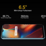 realme 7i RMX2193 6.5''HD+ 4GB 64GB 48MP AI Triple Cams Smartphone Helio G85 Octa Core 18W Quick Charge 6000mAh Mobile Phone