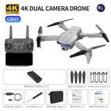 K3 RC Quadcopter Drone WIFI FPV 4K HD Professional Wide Angle Camera