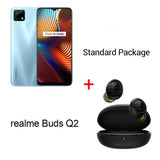 realme 7i RMX2193 6.5''HD+ 4GB 64GB 48MP AI Triple Cams Smartphone Helio G85 Octa Core 18W Quick Charge 6000mAh Mobile Phone