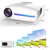 WZATCO C2 1920*1080P Full HD 300inch 4D keystone LED Projector