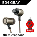 Metal Stereo Earphone with Noise Isolating Feature