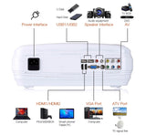 Android 7.1 WIFI 5500Lumen Portable LED Projector