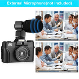 4k Digital Camera with 16X Digital Zoom