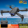 K3 RC Quadcopter Drone WIFI FPV 4K HD Professional Wide Angle Camera