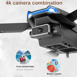 S89 Drone with 4K HD Dual Camera 50x Zoom Wifi FPV & Air Pressure Altitude