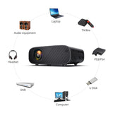 720P Portable Optional Android Wifi Bluetooth LED Projector