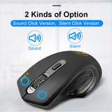 Adjustable Wireless Optical Mouse