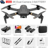 WiFi live video FPV 4K/1080P HD Wide Angle Camera Foldable RC Quadcopter