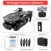 WiFi live video FPV 4K/1080P HD Wide Angle Camera Foldable RC Quadcopter