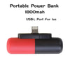 Portable 1200mAh Mini Power Bank External Battery Small