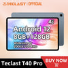 Teclast T40 Pro 10.4 inch Tablet 2000x1200 IPS 8GB RAM 128GB ROM UNISOC T618 Octa Core Android 11 4G Network Wifi Fast Charging