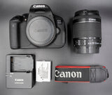 Canon 700D / Rebel T5i DSLR Digital Camera with 18-55mm Lens -18 MP  -Full HD 1080p Video -Vari-Angle Touchscreen (New)