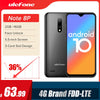 Ulefone Note 8P Smartphone Android 10  4G Celular Phone  Waterdrop Screen Quad Core 2GB+16GB  5.5-inch 8MP Camera