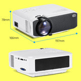 AUN MINI LED Projector D50/s Support 4K