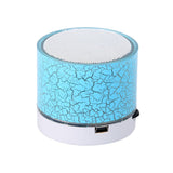 Portable LED Crack Bluetooth Speaker