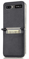 Leather Card Slot Phone Case for Samsung Z Flip 5G